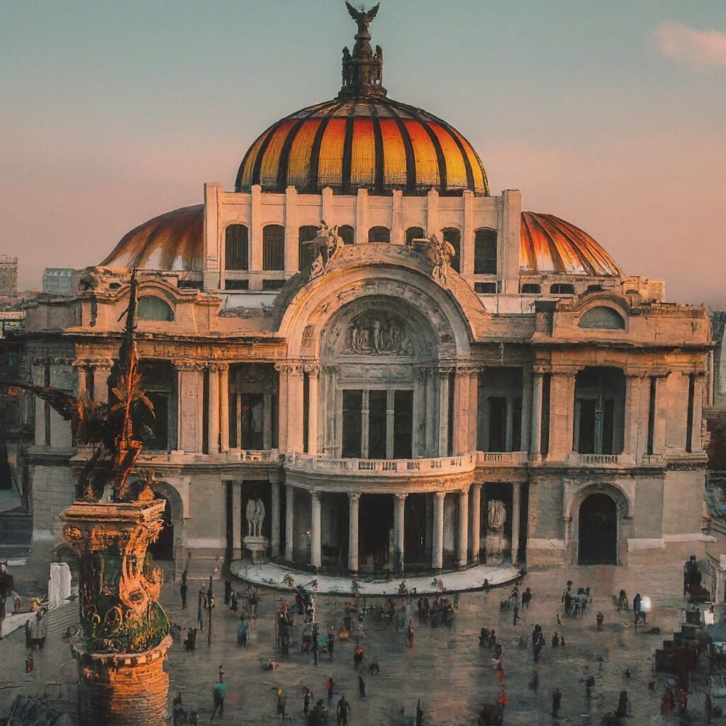 palacio de bellas artes in mexico city